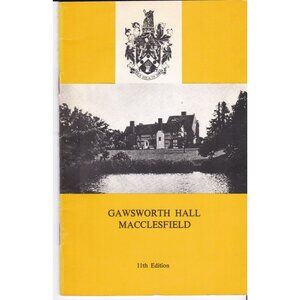 Gawsworth Hall Macclesfield Cheshire 11th Ed. Guidebook c.1970s Tudor Manor UK